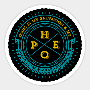 Hope and Salvation Sticker